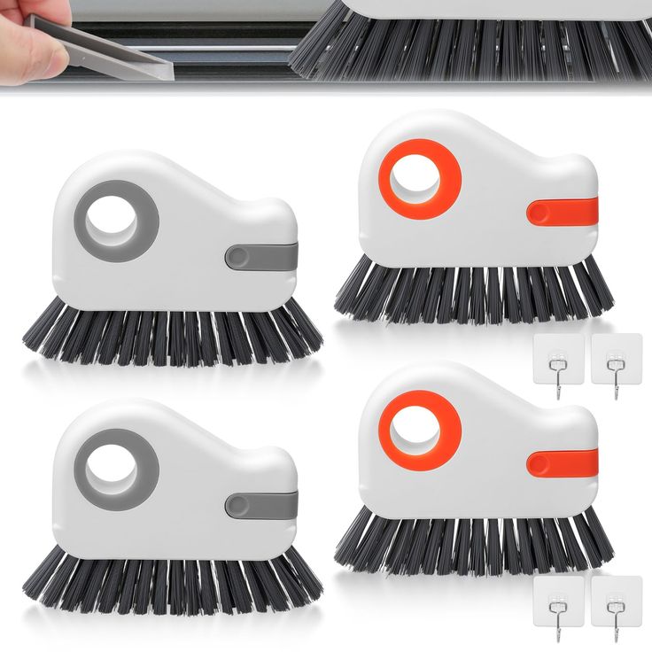 2 In 1 Multipurpose Window Groove Cleaning Pack of 2