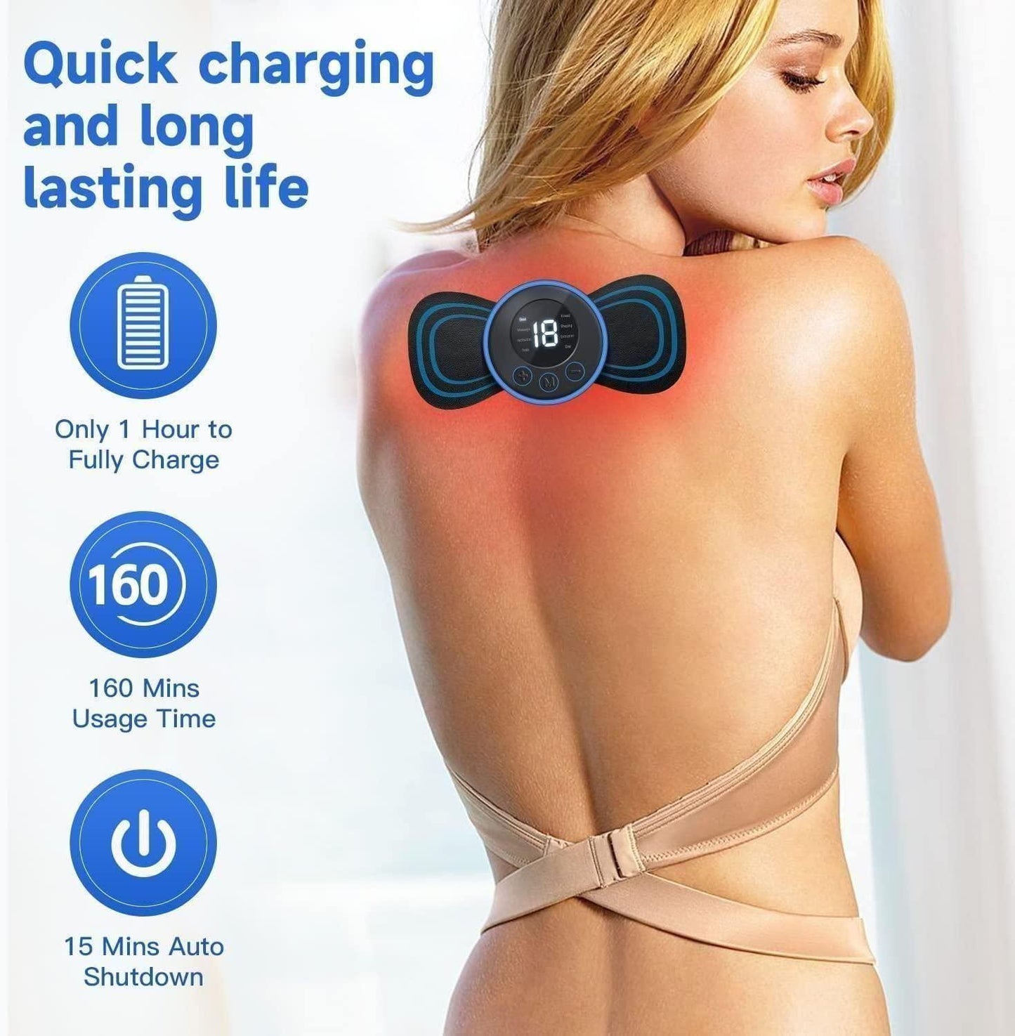 Saleastic Body Massager – Relax, Rejuvenate &  Relieve Muscle Tension Effortlessly!
